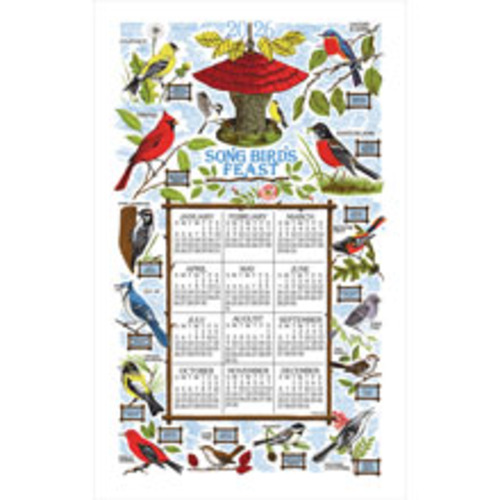 2026 Calendar Towel (3552) Songbird Festival (Shipping in June)