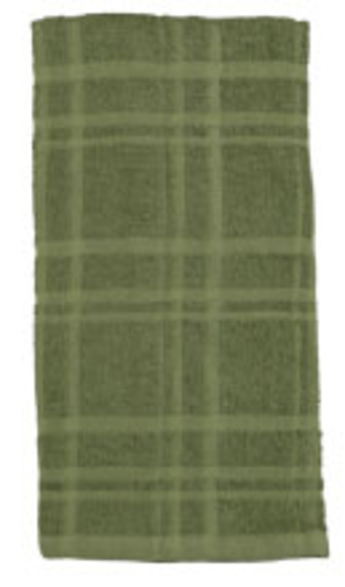 Kay Dee (R6420) Kitchen Basics Meadow 2PK Terry Towels