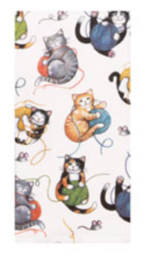 Kay Dee (R7869) Curious Kittens Playful Dual Purpose Towel