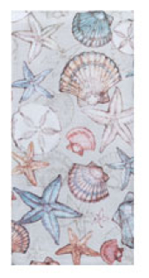 Kay Dee (R7880) Coastal Sanctuary Shell Toss Dual Purpose Towel