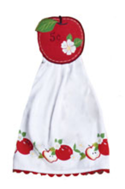 Kay Dee (R7978) Apple Orchard Hang-Ups Kitchen Towel