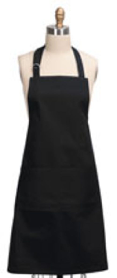 Kay Dee (R9294) Black Solid Apron