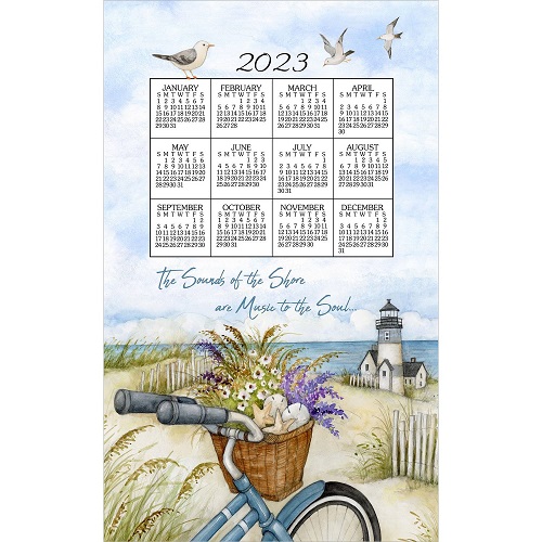 Linen Calendar Towels 2023 Customize and Print
