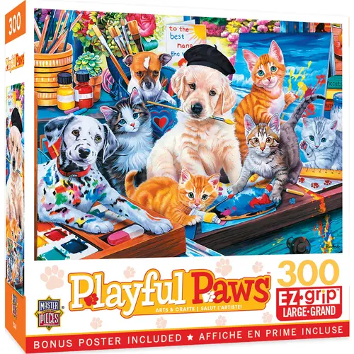 Puzzles #32308 Playful Paws 