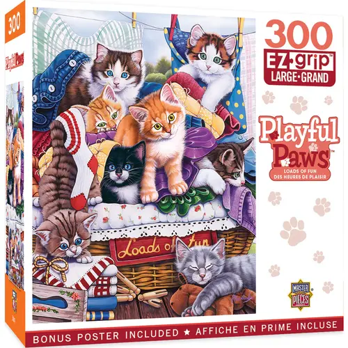 Puzzles #31818 Playful Paws 